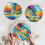 Complete DIY Embroidery Kit for Beginners Bright Landscape Pattern Needlepoint Kits Includes Canvas and Instructions Type 2 4