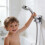 360 Adjustable Shower Head Holder Wall-Mounted No-Drill 3