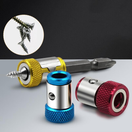 Magnetic Screwdriver Head Ring for Hex & Power Bits – Multipack, Compatible with Standard Screwdrivers 2