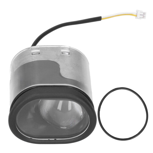 High-Brightness LED Headlight for Scooters, Headlight Assembly Kit LED Light Parts Easy Installation Wind and Rain Resistant Durable Lighting Solution