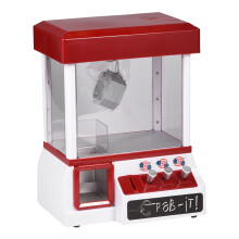 Mini automat de vânzare cu gheare, joc arcade cu sunet reglabil, design retro, lumină LED, concurs familial, coordonare mână-ochi pentru copii