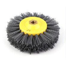 Disco de corte abrasivo de nylon de alta potência com design de encaixe cruzado para remoção de ferrugem e condicionamento da superfície de