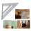 Measurement Tools Carpenter Ruler Speed Square Protractor Miter Framing Tri-square Line Scriber Saw Guide 3