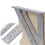 Measurement Tools Carpenter Ruler Speed Square Protractor Miter Framing Tri-square Line Scriber Saw Guide 8