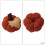 3 Κολοκύθες Faux Fall Harvest Crochet (Πορτοκαλί/Γκρι/Λευκό) – Ρουστίκ διακόσμηση αγροικίας 6