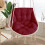 Μαξιλάρι Egg Chair 27x25 ιντσών, Εσωτερικού/Εξωτερικού Χώρου, Πυκνό Ανταλλακτικό 2