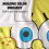 SpongeBob SquarePants SpongeBob SquarePants Silky Goofy Blanket 4