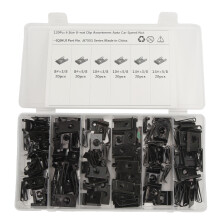 Rust Resistance U Nut Clips Assortment Universal Size Auto Car Fastener Set With Secure Installation And Two Way Fastening High Strength Wear