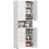 Homcom (White) HOMCOM 180cm Tall Kitchen Cupboard, Pantry Storage Cabinet 2