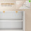 Homcom (White) HOMCOM 180cm Tall Kitchen Cupboard, Pantry Storage Cabinet 8