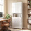 Homcom (White) HOMCOM 180cm Tall Kitchen Cupboard, Pantry Storage Cabinet 9