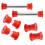 for Golf Cart Front Lower Spring Upper A-Arm Bushing Kit 102289901 102956201 6