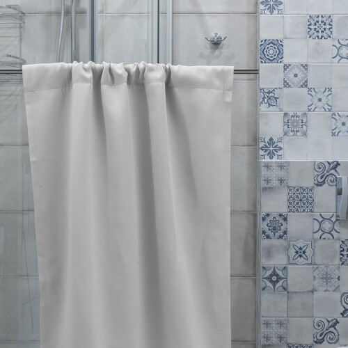 2-Pack Grey Kitchen Window Curtains 36x30in Light Filtering Polyester Panels for Home and Dining Room 2