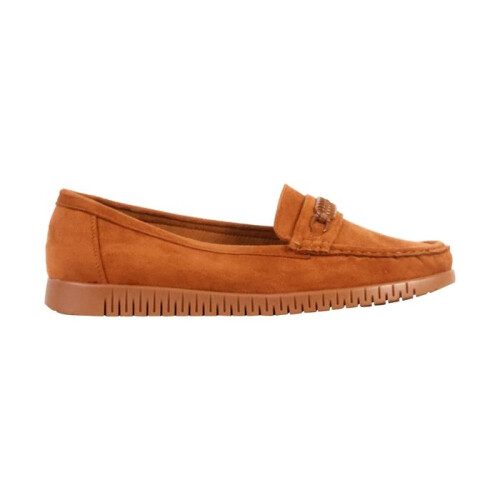Bailarina de Couro Super Moda - Camelo 1