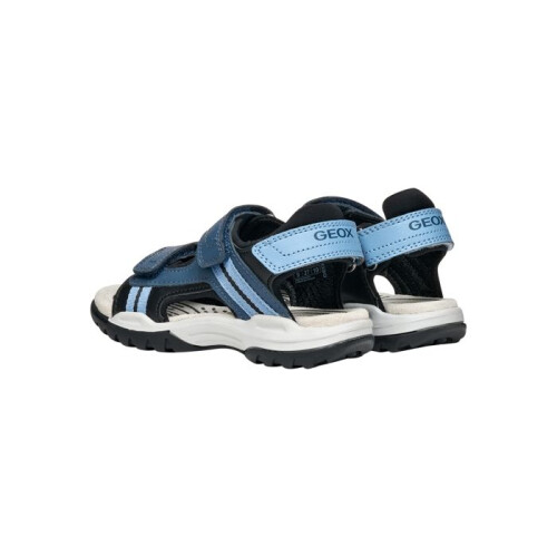 Geox Geox Borealis - Denim - Musta Nahkasandaalit 2