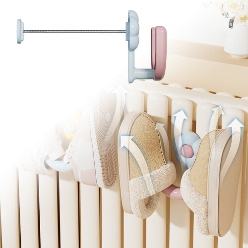 Crochet de radiateur Mini remplaçable, facile à utiliser, support de chaussures durable en ABS pour chauffage intérieur 2