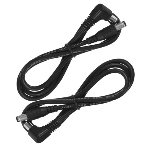 Καλώδιο ενεργοποιητή DC Topbathy2Pack μαύρο PVC μεταλλικό υψηλής αξιοπιστίας μουσικά 2