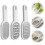 Râpe à carottes manuelle, râpe à concombre portable 3 en 1 4