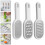 Râpe à carottes manuelle, râpe à concombre portable 3 en 1 7