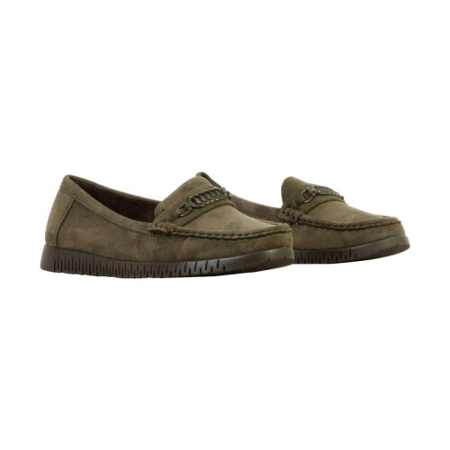 Ballerina de Couro Super Moda - Verde 2
