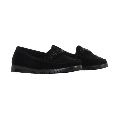 Ballerine Cuir Super Mode - Noir 2