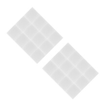24Pièces Matériel PVC Transparent Pour Dessin 3D Tracing Pad DIY