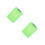 2Pcs Light Green 3.5 Inch Hdd Shockproof Antistatic Storage Case 1