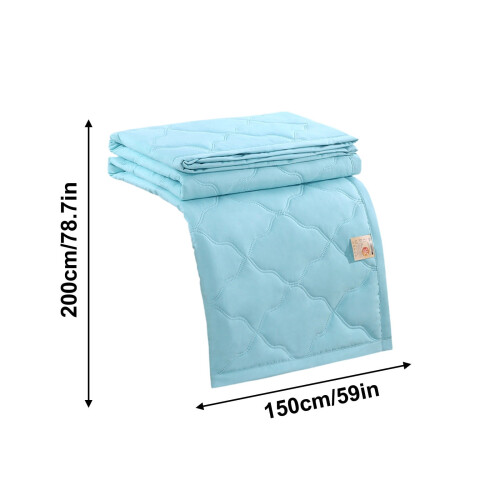 Dobbelt kølende tæppe til varme sovende, kingsize queen size 2