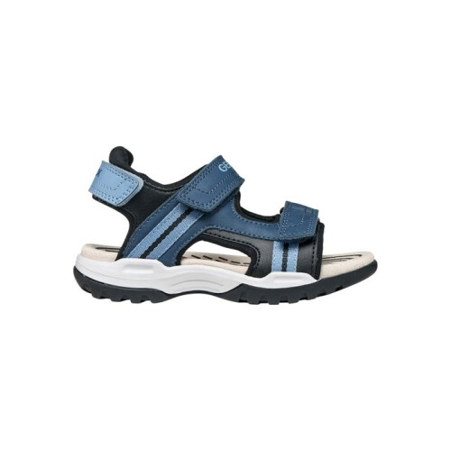 Geox Geox Borealis - Denim - Musta Nahkasandaalit 1