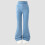 High Waisted Bootcut Denim Pants for Young Women - Stretch 2