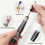 130-in-1 Precision Magnetic Screwdriver Bit Set with 120 Bits 10 Tools Repair Tool 6