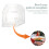 1Set Acrylic Bowl Cozy Pattern Template for DIY Quilting Home Use Multi- 8