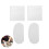 Clay Scraper Tool Stainless Steel Serrated Ribs 4pcs 5