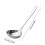 Stainless Steel Soup Spoon Large Long Handle 8 Inch 3