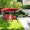 Swing Canopy Replacement Top 3-Seat 210D Waterproof Dark 6