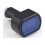 Digital Volt Meter Black Shell 12V-24V Red LED 3