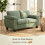 Homcom (Green) HOMCOM 2 Seater Sofa, Chenille Small Sofa with Spring Cushions 3