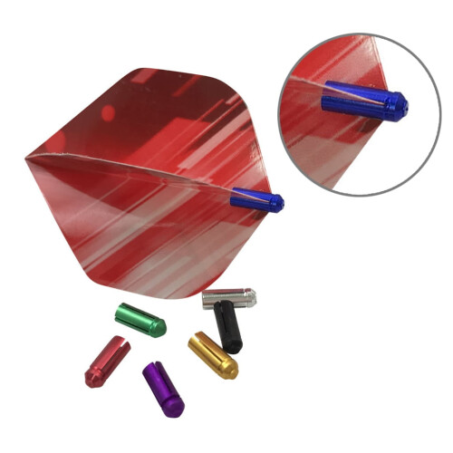 8 τεμάχια Universal Dart Flight Protector, Ανταλλακτικά για την Προστατευτική Άκρη για το 1