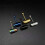 Stainless Steel Vibrating Tongue Piercing Blue 6