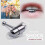 Stainless Steel Vibrating Tongue Piercing Blue 7