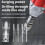 Rotary Hammer Adapter with Impact Drill Bits Set 4-Piece 2