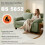 Homcom (Green) HOMCOM 2 Seater Sofa, Chenille Small Sofa with Spring Cushions 9