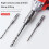 Rotary Hammer Adapter with Impact Drill Bits Set 4-Piece 6