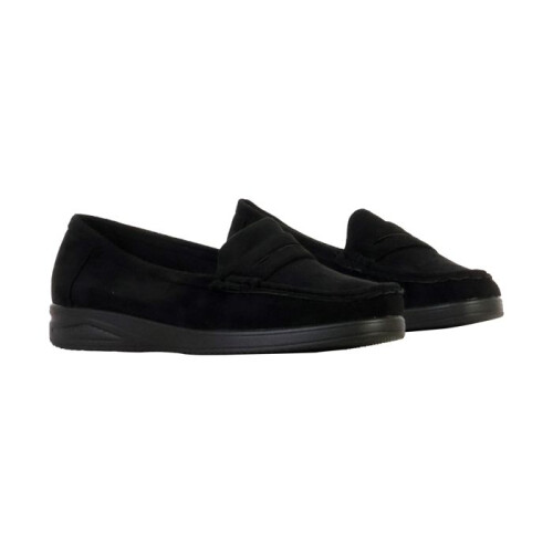 Mocassins de Couro Super Moda - Preto 2