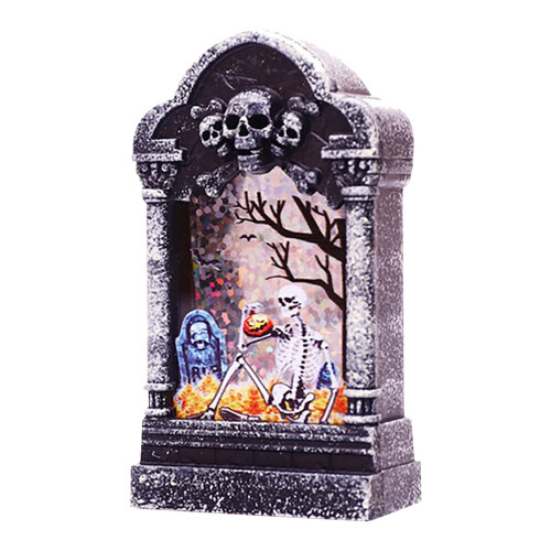 Φωτιστικό LED για νεκροταφείο Halloween – Διακόσμηση επιτύμβιας στήλης σε σχήμα 1