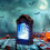 Φωτιστικό LED για νεκροταφείο Halloween – Διακόσμηση επιτύμβιας στήλης σε σχήμα 5