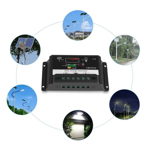30A12V24V μαύρος ασφάλειας ηλιακός φορτιστής στοιχείων μπαταριών ρυθμιστών δαπανών 1