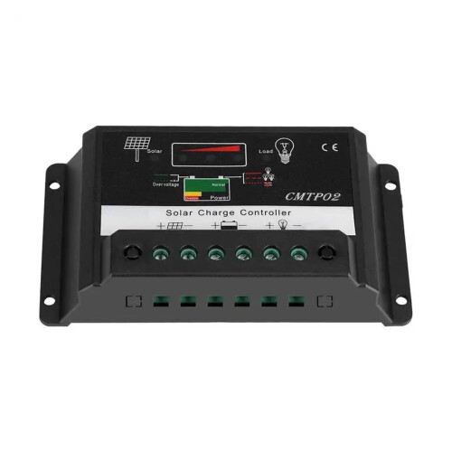 30A12V24V μαύρος ασφάλειας ηλιακός φορτιστής στοιχείων μπαταριών ρυθμιστών δαπανών 2