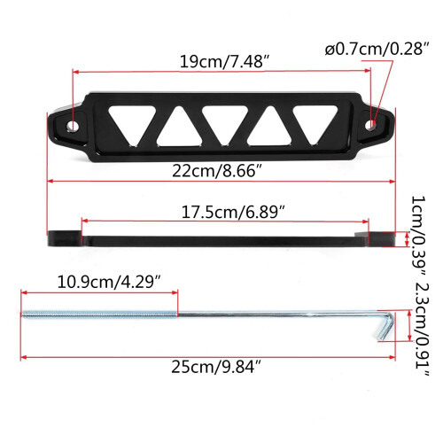 Support de fixation réglable pour barre transversale et attache 2