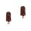 2Pièces Coussin Glace Café, Accessoire Déco Maison 9